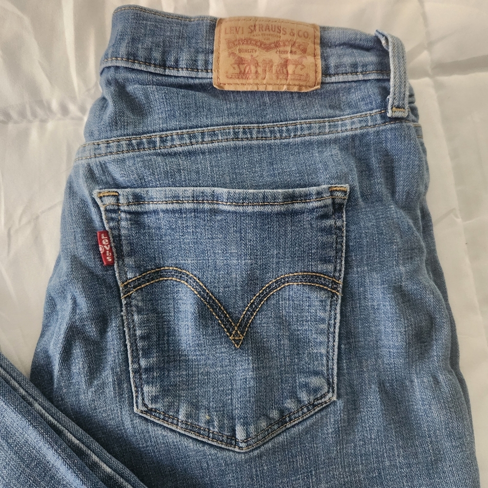 Levi's Women's Light Blue Straight Leg Jeans